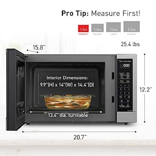 Foto 3 | Horno Microondas Panasonic Nn-sn67k Acero Inoxidable De 1.2 Pies Cúbicos - Venta Internacional