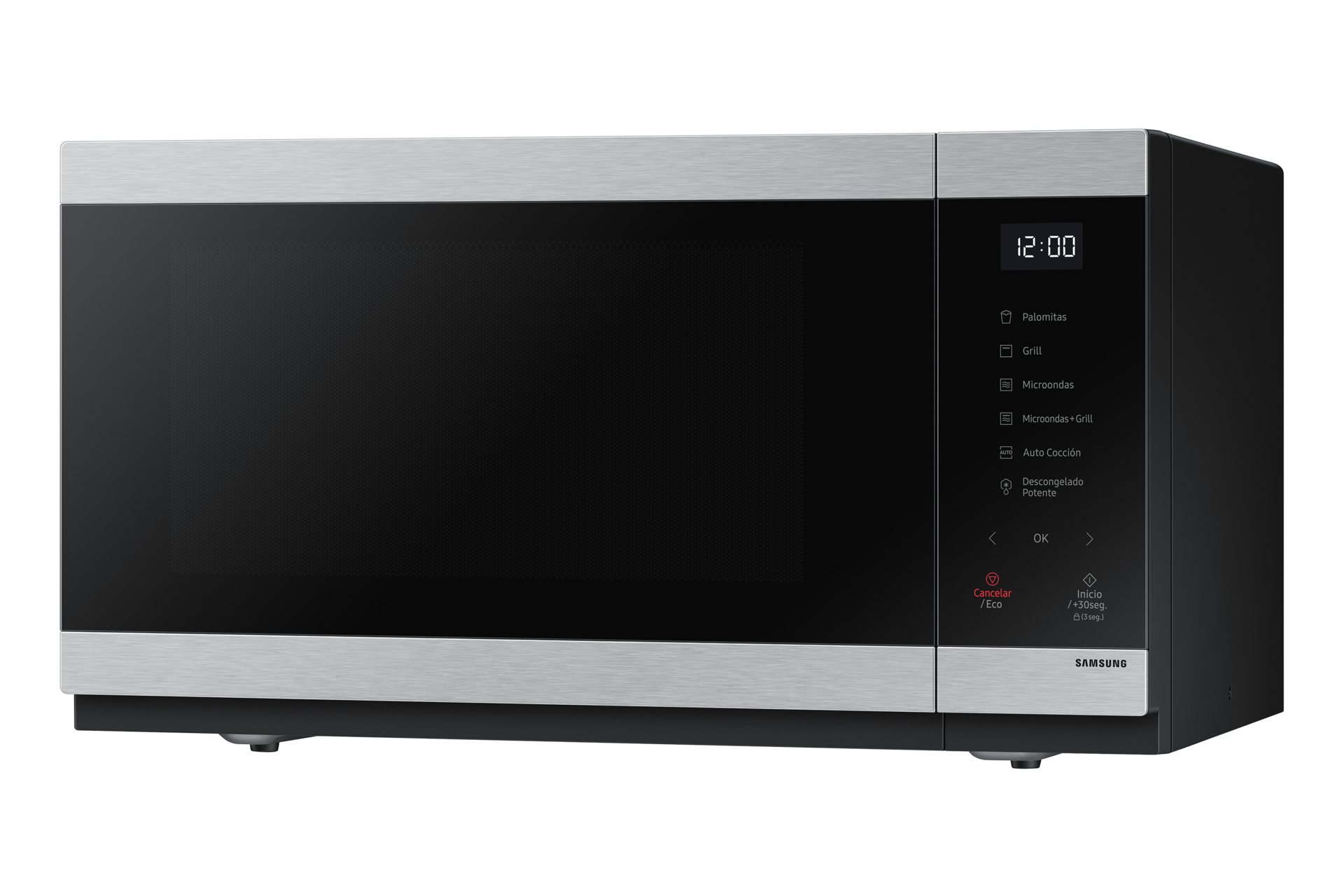 Foto 4 pulgar | Horno de Microondas Samsung 40 L Grill Power Defrost Gris