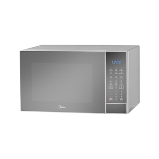 Foto 2 | Horno de Microondas Midea 1.1 Pies Cúbicos Smarteco Gris con Puerta Espejo y 6 Menús Automáticos
