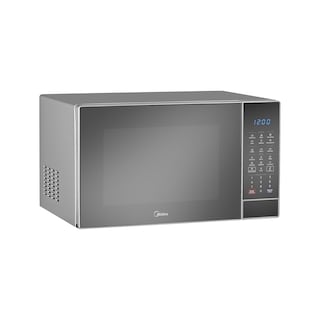 Foto 3 | Horno de Microondas Midea 1.1 Pies Cúbicos Smarteco Gris con Puerta Espejo y 6 Menús Automáticos
