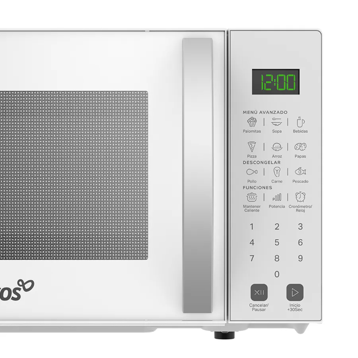 Foto 6 | Microondas Acros Am1807w De 45 Cm Y Capacidad 0.7 P³ Blanco