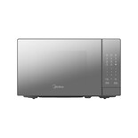 Horno de Microondas Negro 0.7 Pies Cúbicos 20 l Gourmet con 10 Niveles de Potencia