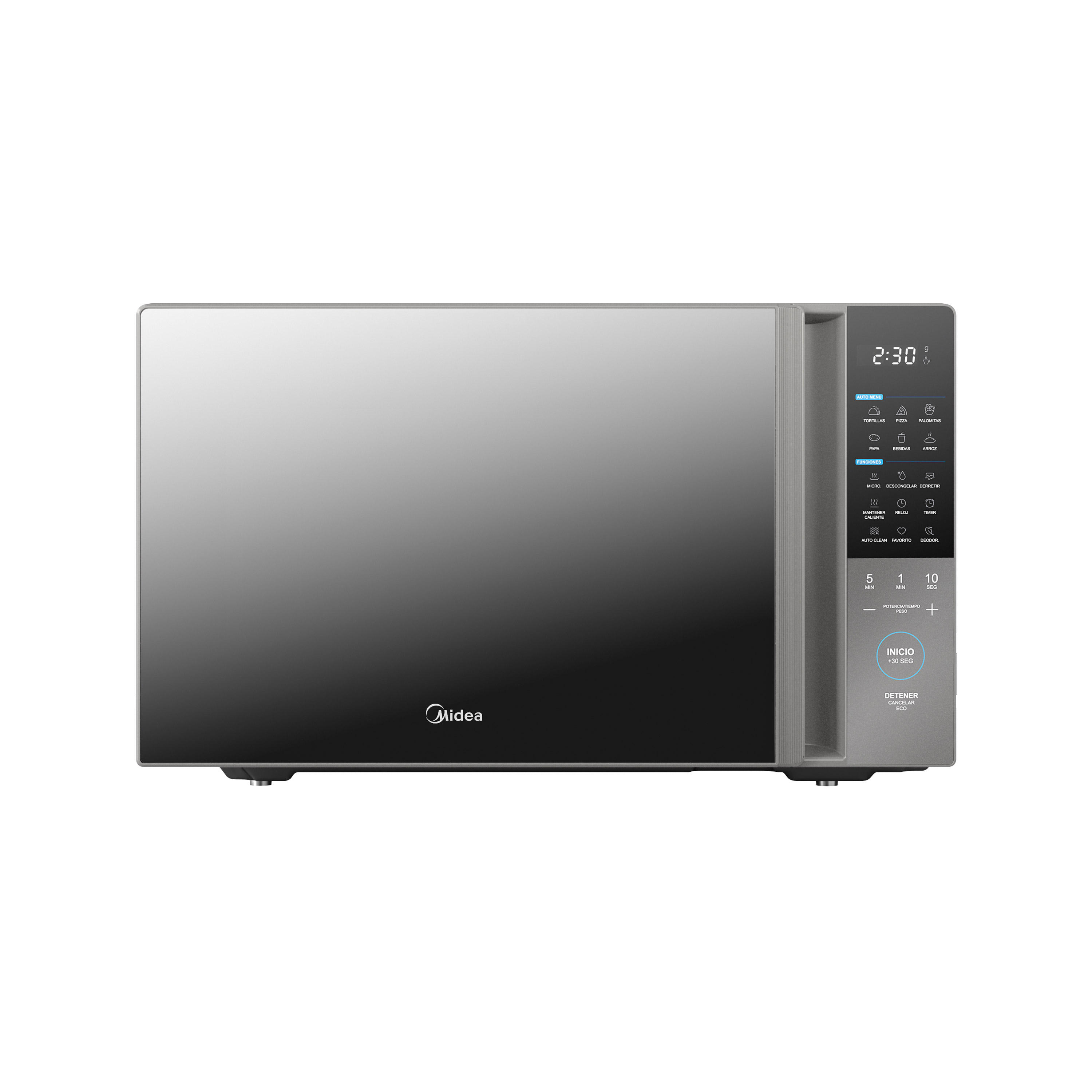 Foto 1 | Horno de Microondas Midea 1.4 Pies Cúbicos