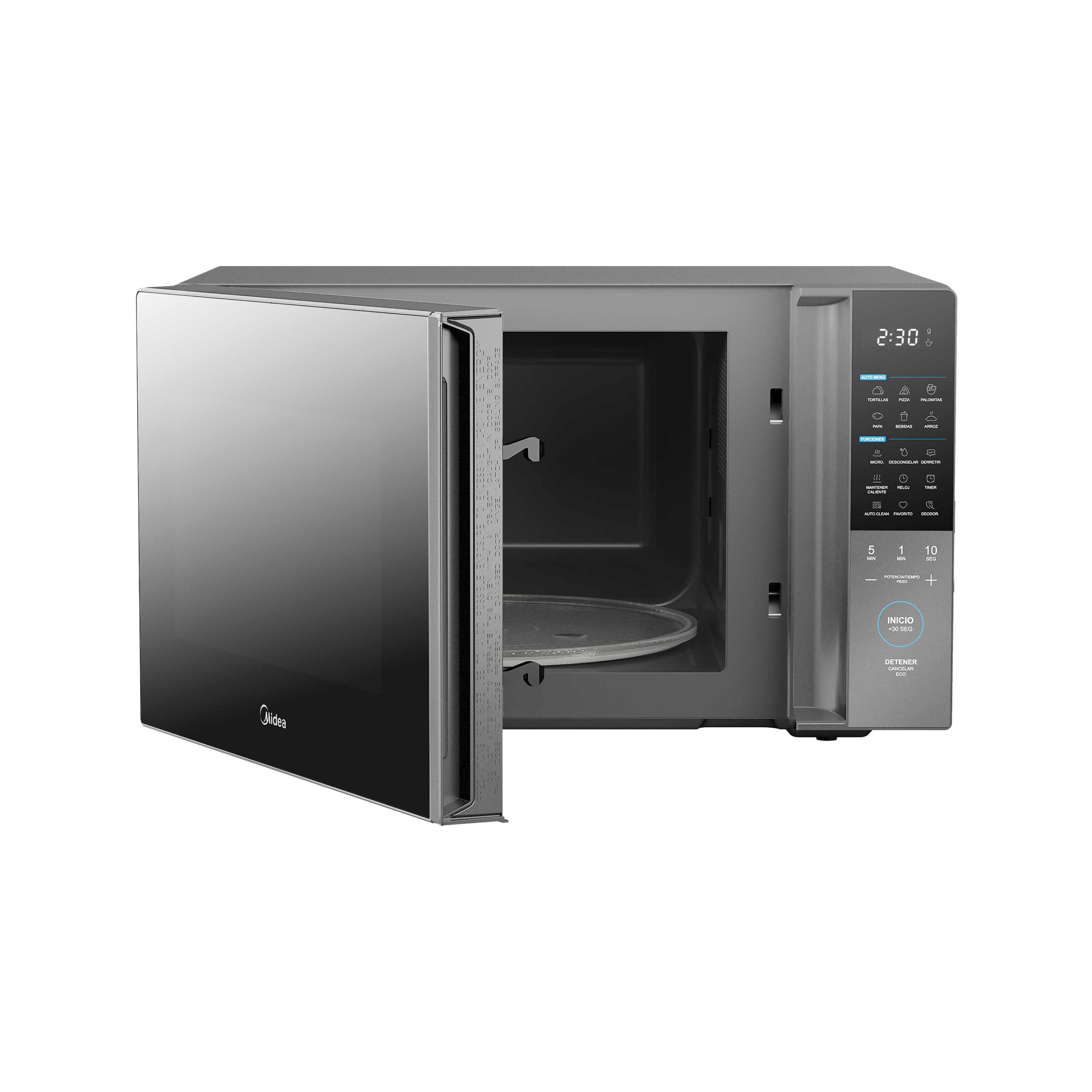 Foto 3 | Horno de Microondas Midea 1.4 Pies Cúbicos