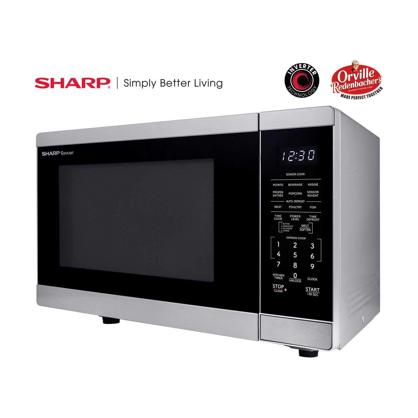 Foto 6 | Horno de Microondas Sharp Zsmc1464ks de 1100 w-Venta Internacional