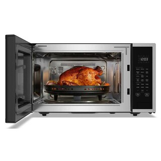 Foto 4 | Kitchenaid Countertop Microwave Kmcs522rps Air Fry Function