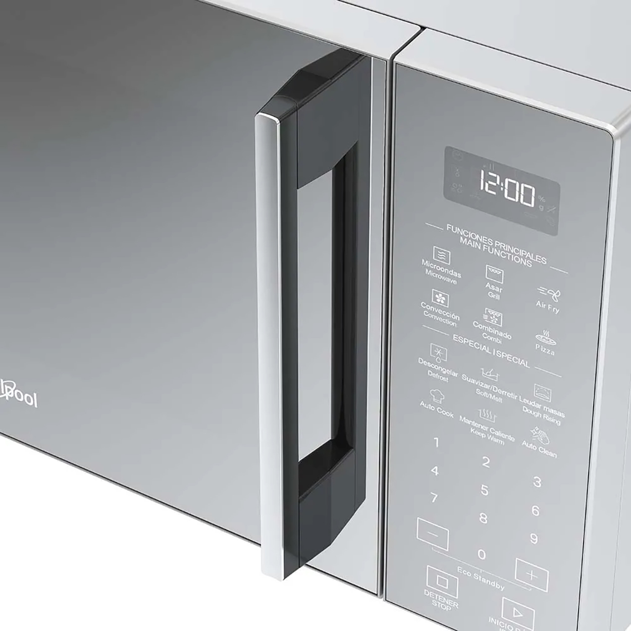Foto 2 | Microondas De Mesa Whirlpool Wm3911d Con Airfry Y 4 Modos En 1