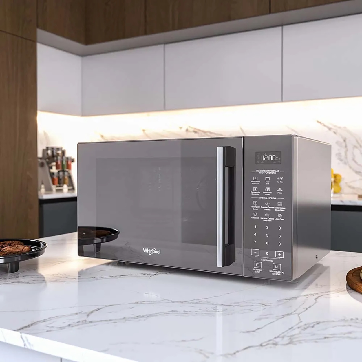 Foto 6 pulgar | Microondas De Mesa Whirlpool Wm3911d Con Airfry Y 4 Modos En 1