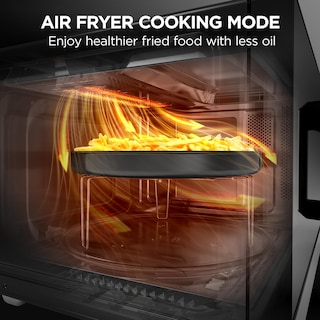 Foto 3 | Horno Microondas Black+decker 5 en 1 0.9 Pies Cúbicos 900 W Acero Inoxidable - Venta Internacional
