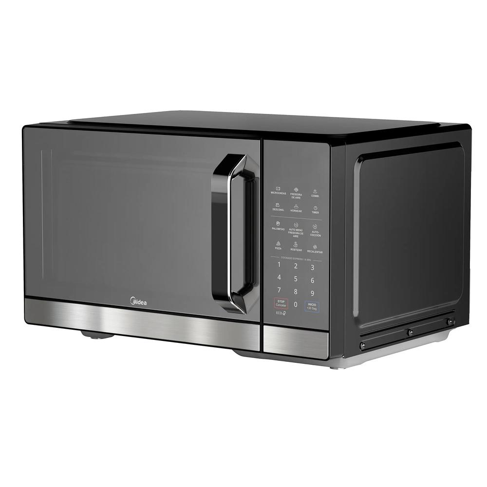 Foto 3 pulgar | Horno de Microondas Midea 1.0 Pies MMDES10A2MB Gris