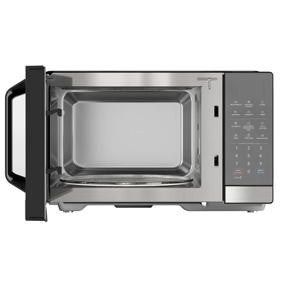 Foto 4 pulgar | Horno de Microondas Midea 1.0 Pies MMDES10A2MB Gris