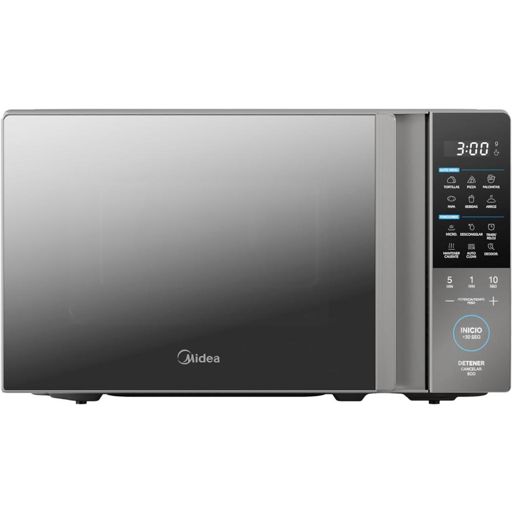 Horno de Microondas Midea 0.7 Pies MMDT07S2MG Espejo