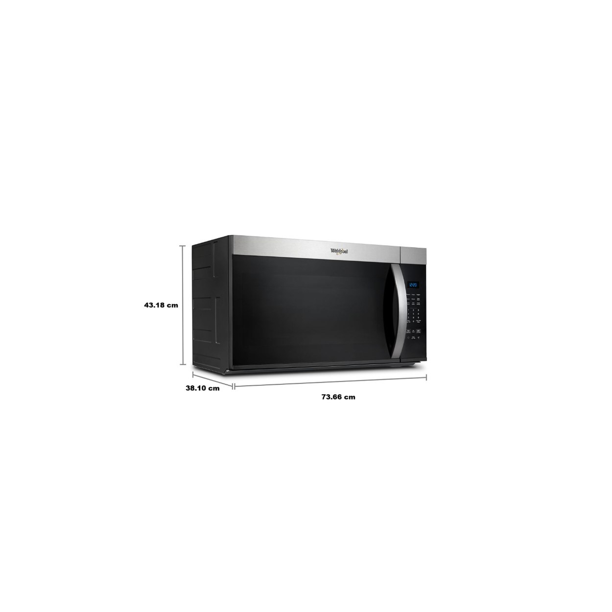 Foto 6 | Microondas Campana Whirlpool Wmms3130rz de 76 cm 30” y 1.7 Pies Cúbicos