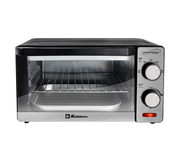 Foto 2 pulgar | Horno Electrico Koblenz Hkm1000 4 Rebanadas 1000w