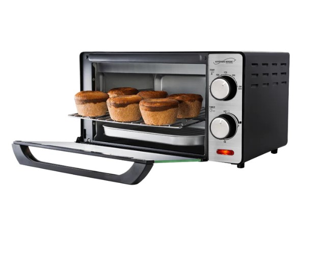Foto 3 pulgar | Horno Electrico Koblenz Hkm1000 4 Rebanadas 1000w
