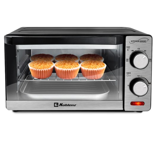 Foto 4 pulgar | Horno Electrico Koblenz Hkm1000 4 Rebanadas 1000w