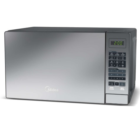 Foto 2 pulgar | Horno De Microondas Midea Gourmet Mmdr07s2mg 0.7 Pies 1050w Gris Puerta Espejo