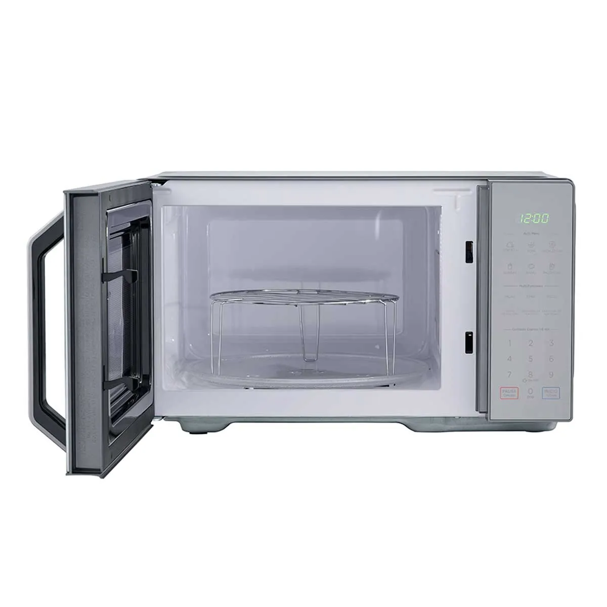 Foto 3 | Horno de Microondas Midea 1.1 Pies MMDXG11S2MG Gris