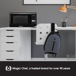 Foto 3 | Horno de Microondas Magic Chef 1.6 Pies Negro-Venta Internacional