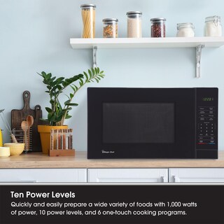 Foto 6 | Horno de Microondas Magic Chef 1.1 Pies Negro-Venta Internacional