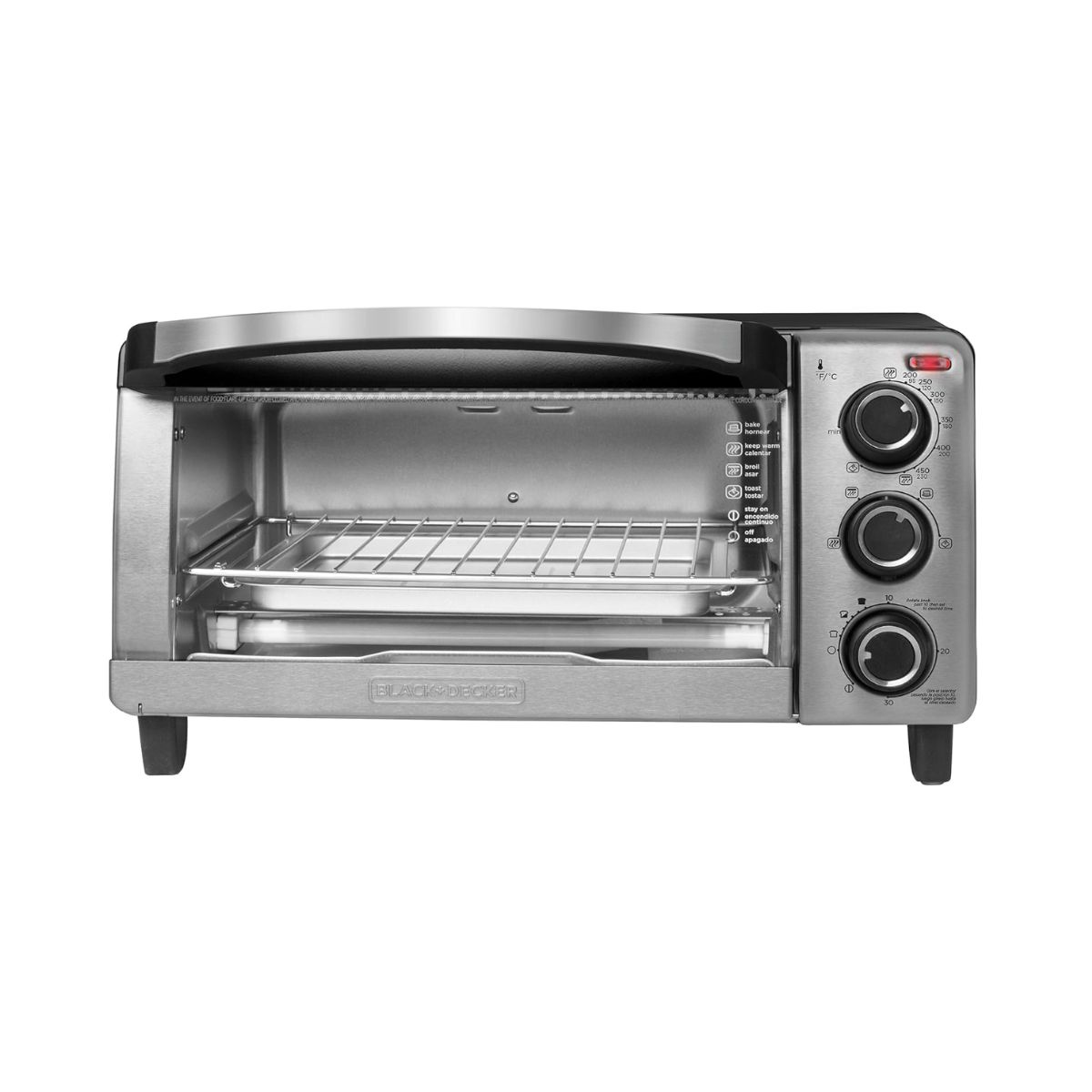 Foto 3 pulgar | Horno Tostador Acero Inox B&d 4 Reb 1150 W  To1755sbg-la​