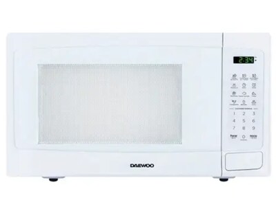 Foto 1 | Horno De Microondas 1.1 Pies Color Blanco Marca Daewoo