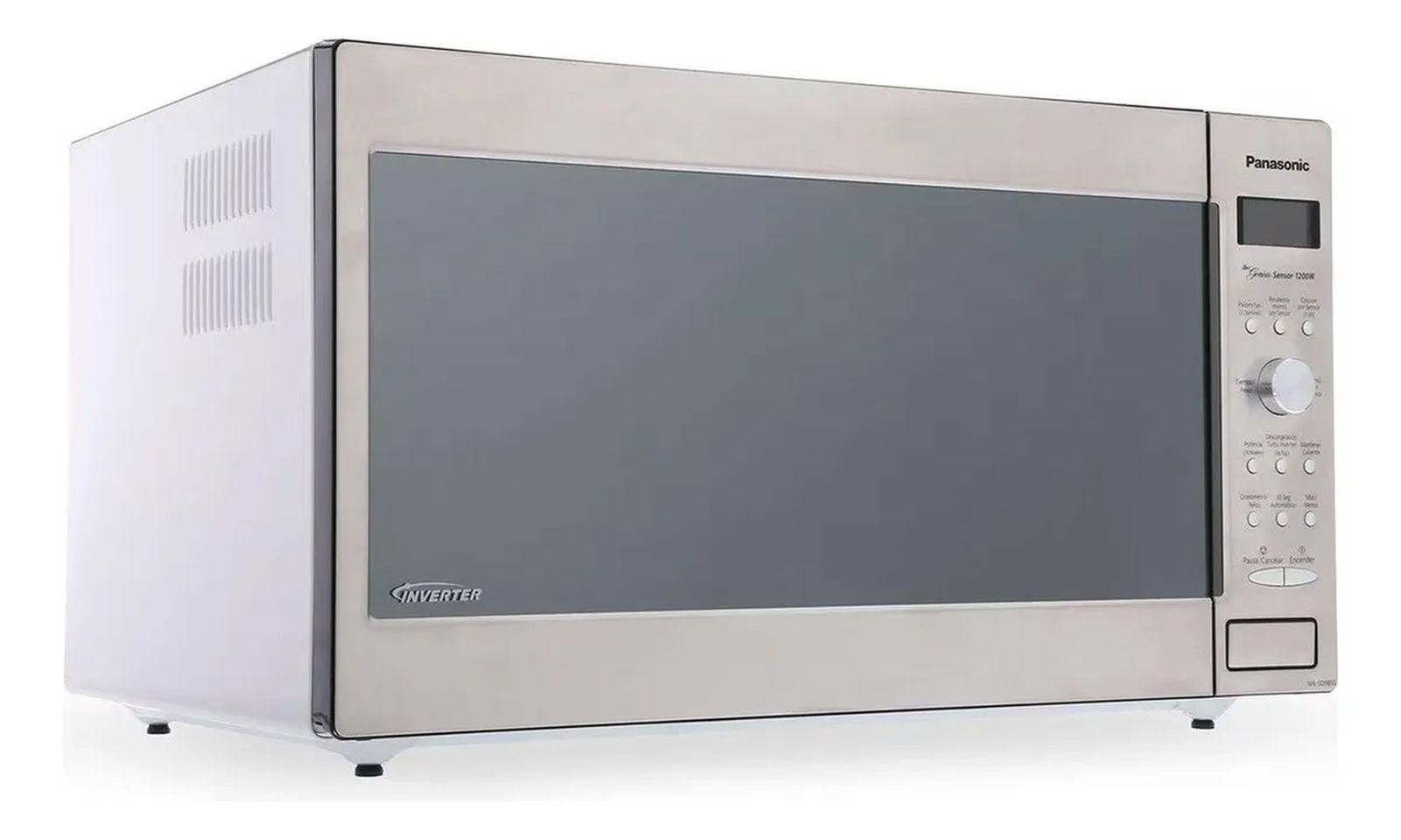 Foto 1 | Horno De Microondas Panasonic Nnsd985srph Inverter 2.2 Silver