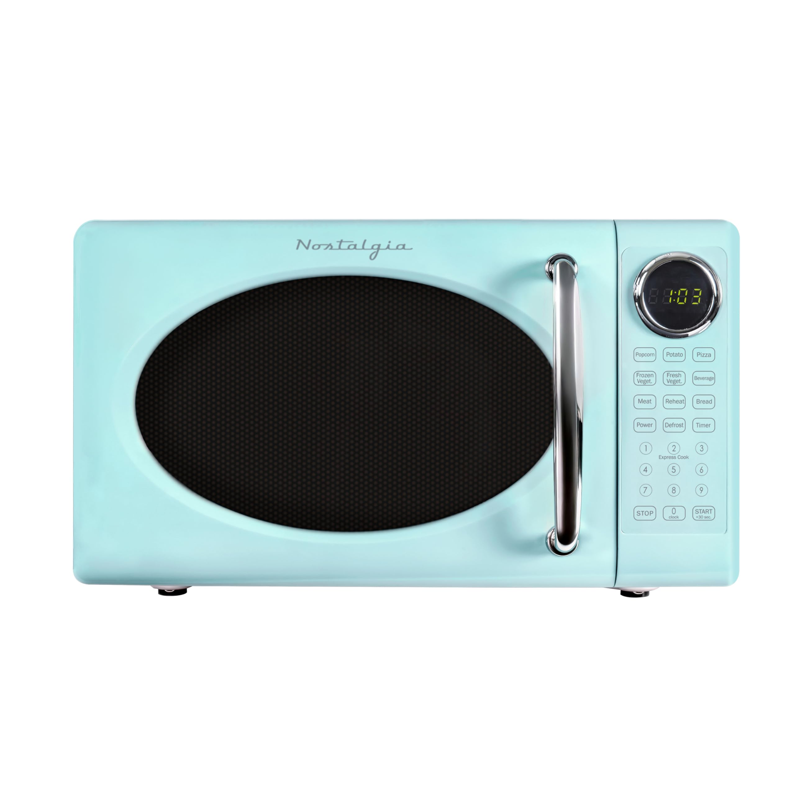 Foto 2 pulgar | Horno Microondas Nostalgia Retro 20l 700w Con Plato Giratorio De Vidrio - Venta Internacional.