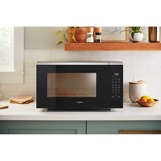 Foto 7 | Microondas Whirlpool Wmcs7022rz De 53 Cm Y 1.6 P³ Color Negro