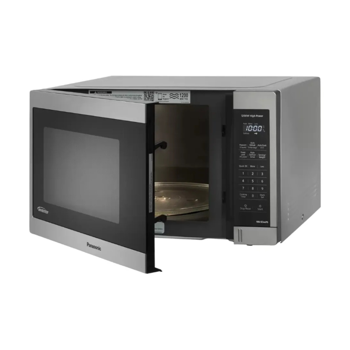 Foto 3 pulgar | Horno de Microondas Panasonic 1.3 Pies NN-SC649SRFH