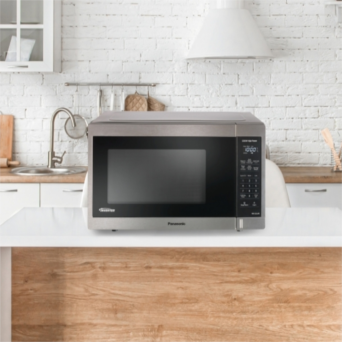 Foto 6 pulgar | Horno de Microondas Panasonic 1.3 Pies NN-SC649SRFH
