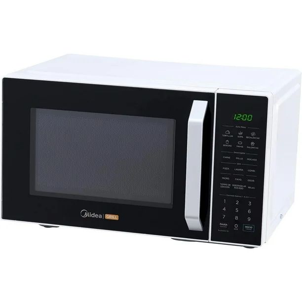 Foto 2 pulgar | Horno De Microondas 1.1 Pies Color Negro Con Blanco Midea