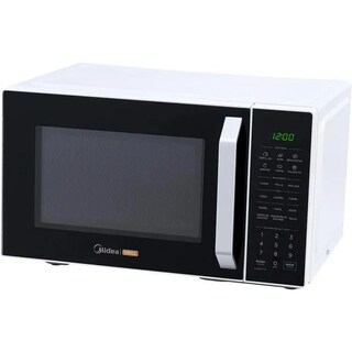 Foto 1 | Horno De Microondas 1.1 Pies Color Negro Con Blanco Midea
