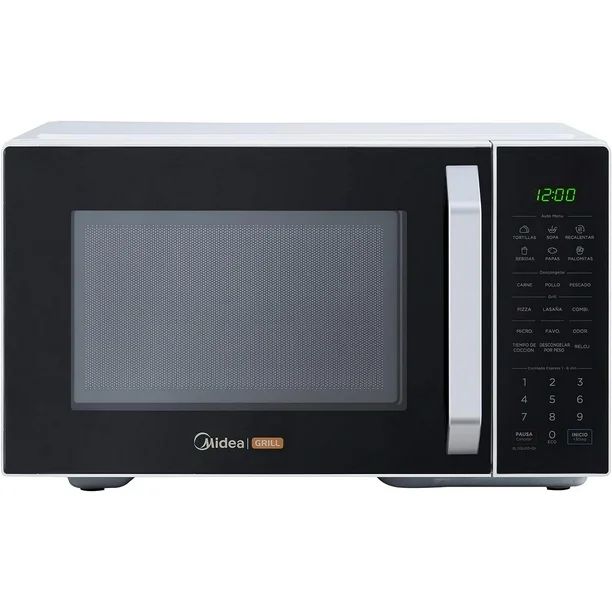 Foto 4 pulgar | Horno De Microondas 1.1 Pies Color Negro Con Blanco Midea