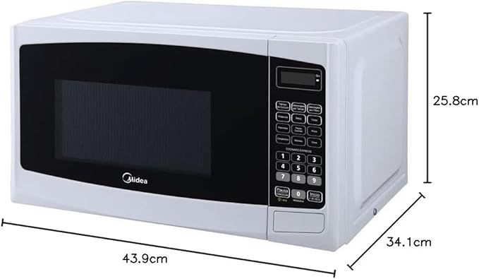 Foto 4 pulgar | Horno De Microondas 0.7 Pies Marca Midea.