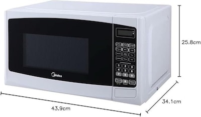 Foto 3 | Horno De Microondas 0.7 Pies Marca Midea.