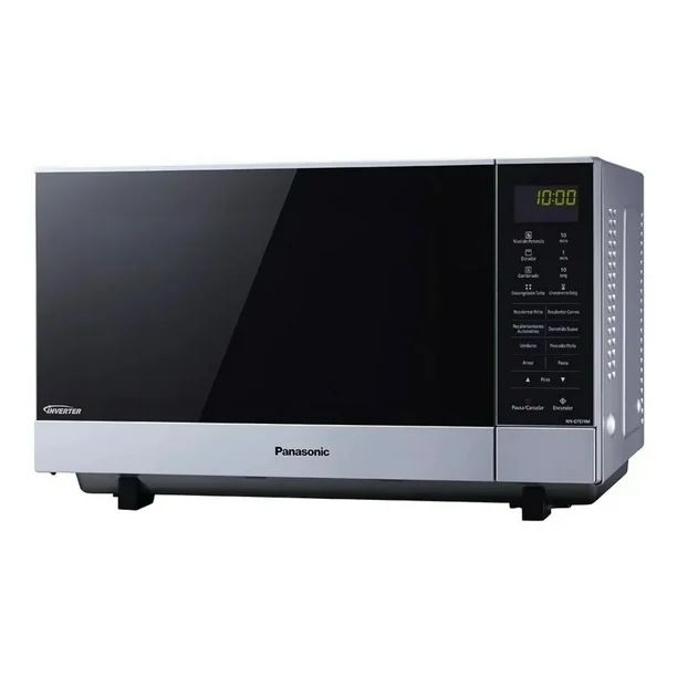 Foto 2 pulgar | Horno De Microondas Inverter 1.0 Plateado Panasonic