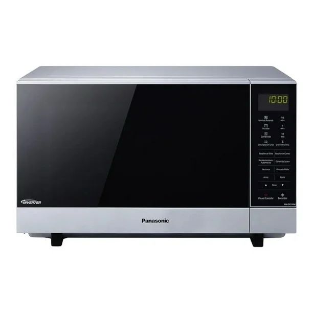 Foto 3 pulgar | Horno De Microondas Inverter 1.0 Plateado Panasonic