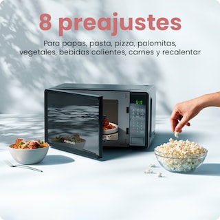 Foto 3 | Chefman Microondas Digital 0.7 Pies Cúbicos | 8 Menús Automáticos
