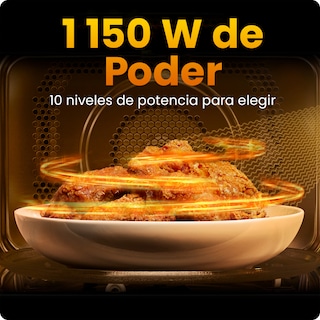 Foto 4 | Chefman Microondas Digital 0.7 Pies Cúbicos | 8 Menús Automáticos Acabado Espejo