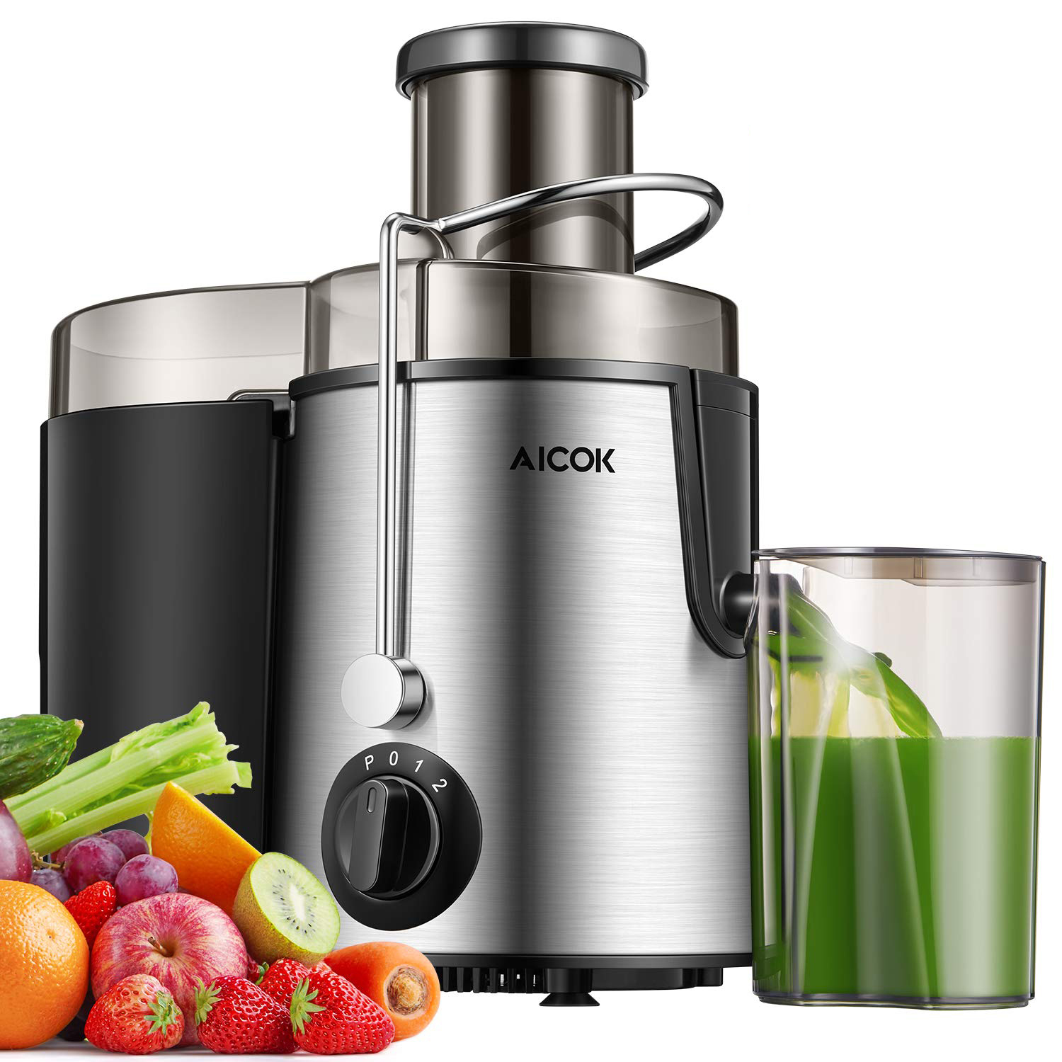 Extractor de Jugos Aicok 2 Velocidades 1.4 L