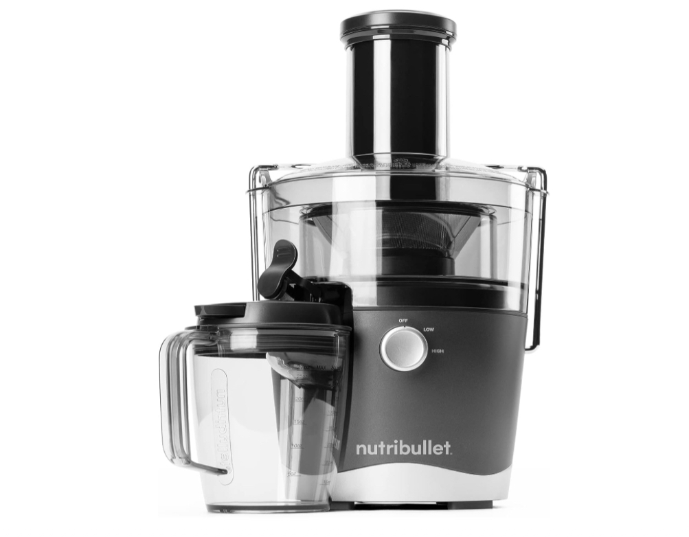 Exprimidor Centrífugo de Frutas NutriBullet Funbu Negro 800 Vatios