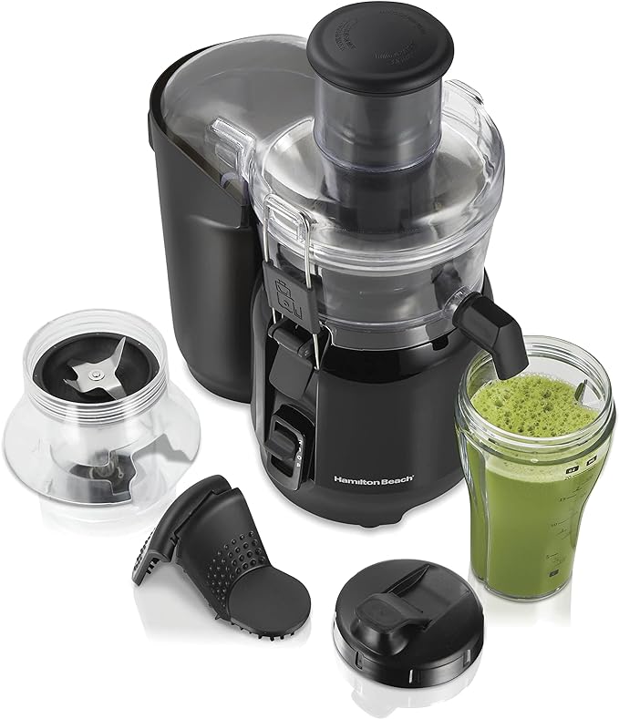 Máquina Exprimidora Hamilton Beach Negra 2 en 1 $5,609