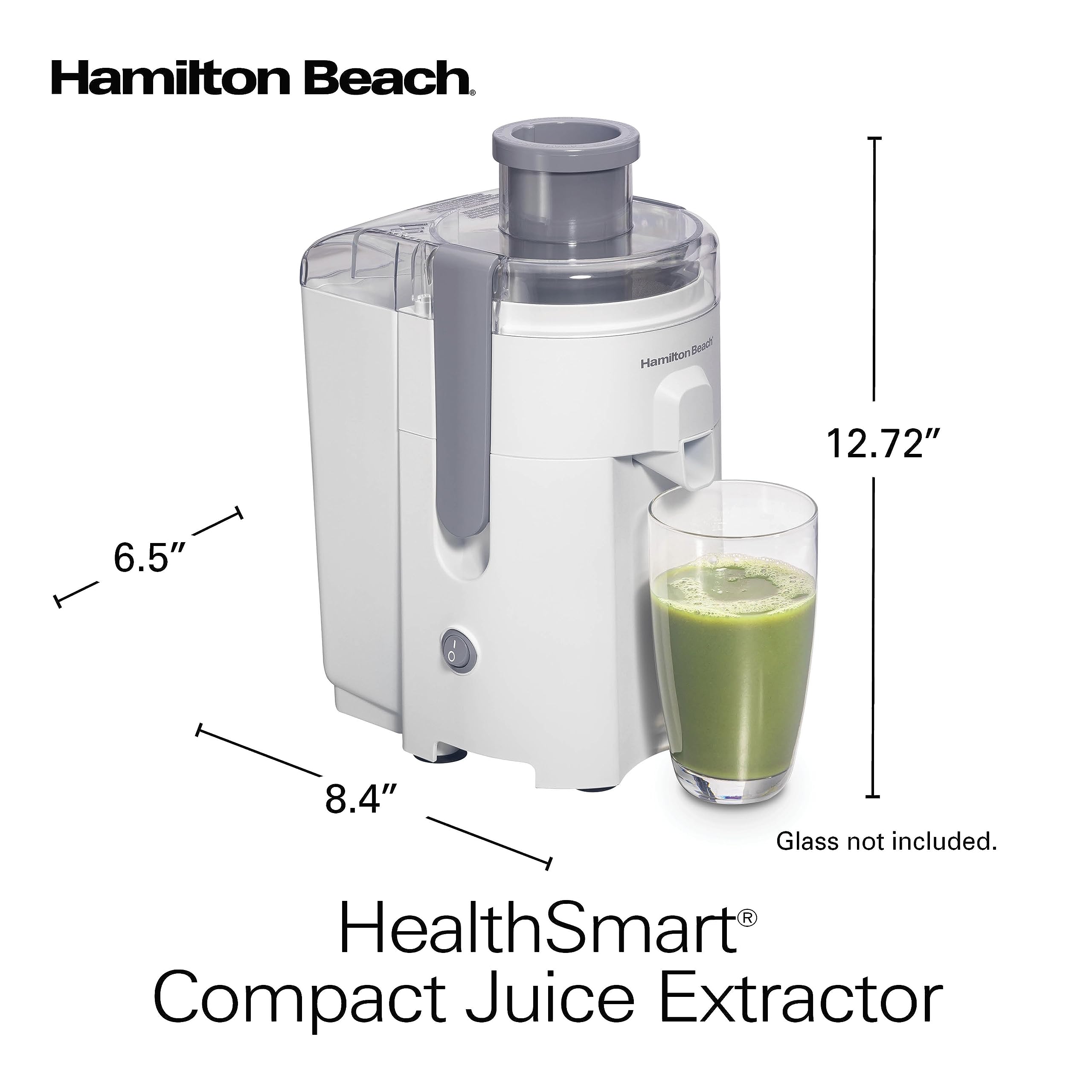 Foto 8 pulgar | Venta Internacional - Exprimidor Hamilton Beach Healthsmart Compact 400 W 400 Ml Blanco