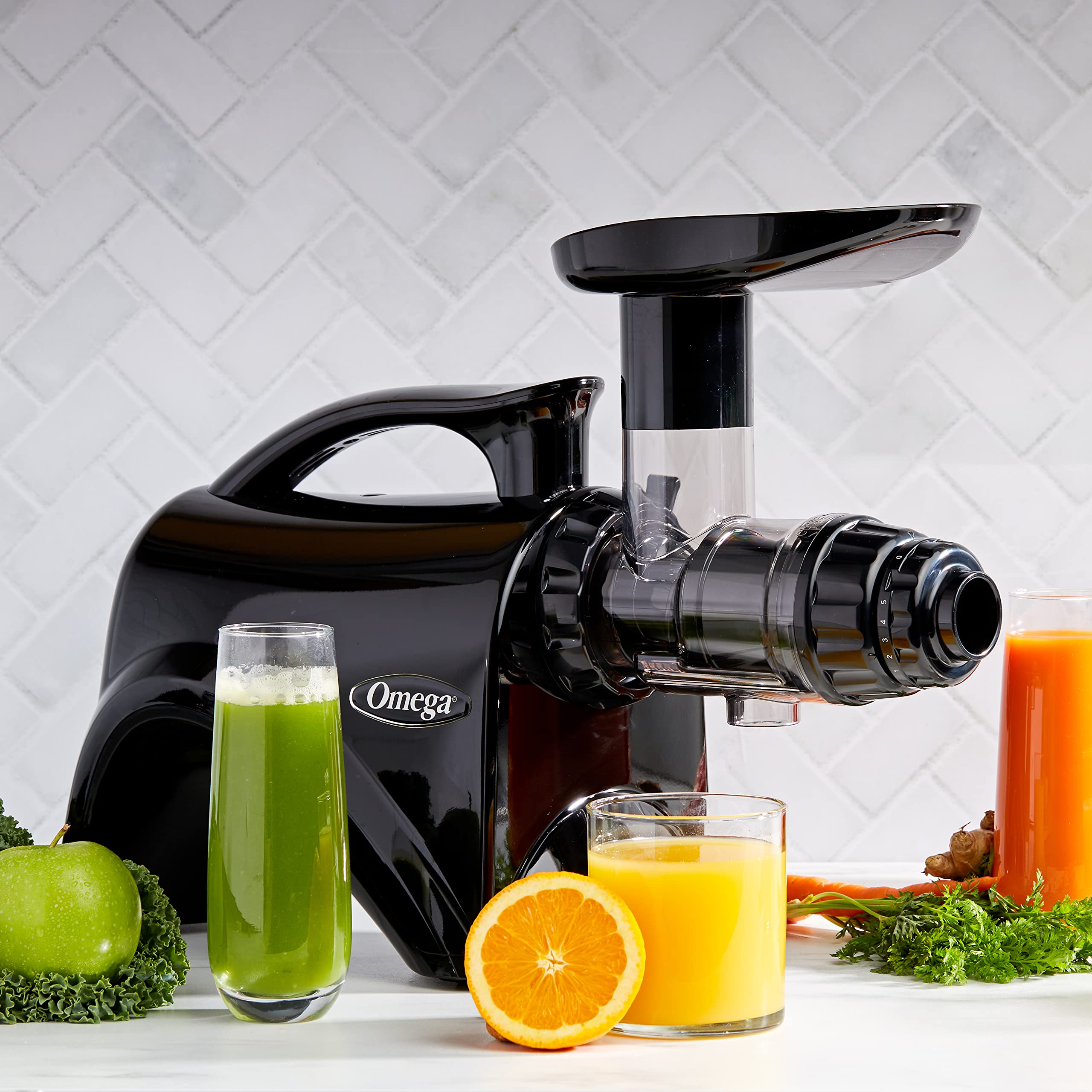 Foto 6 | Extractor de Zumo Omega Nc900hbk19 150w de Masticación Lenta Negro - Venta Internacional
