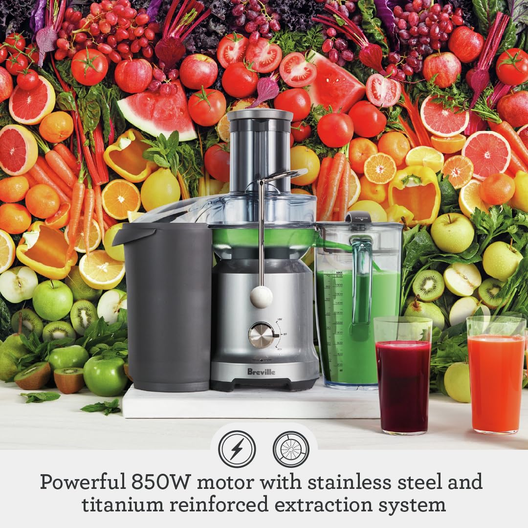 Foto 3 pulgar | Exprimidor Breville Juice Fountain Cold BJE430SIL 2 Velocidades 2l- Venta Internacional