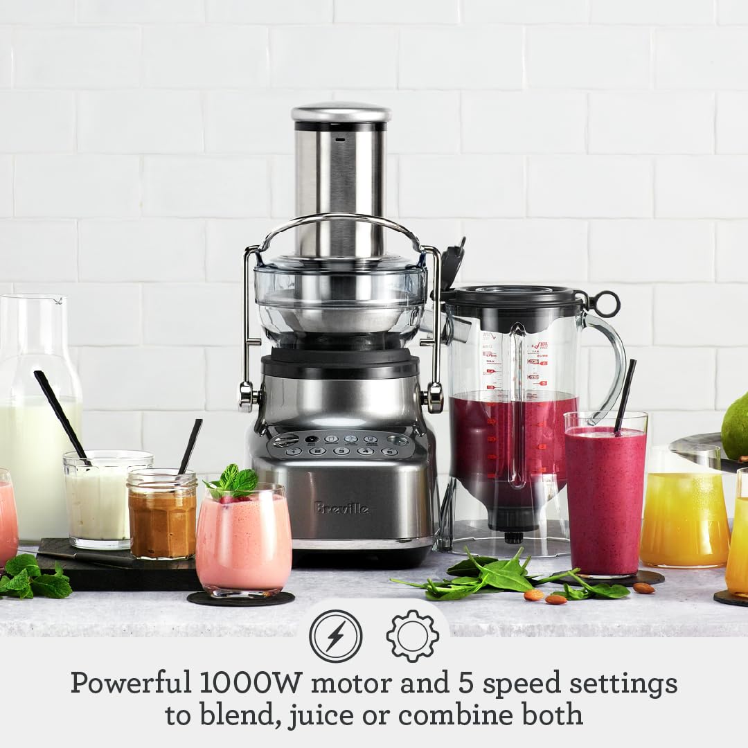 Foto 3 pulgar | Licuadora y Exprimidor Breville Bluicer Bjb615shy 1l 1000w - Venta Internacional