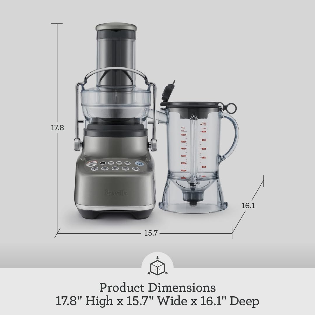 Foto 7 pulgar | Licuadora y Exprimidor Breville Bluicer Bjb615shy 1l 1000w - Venta Internacional