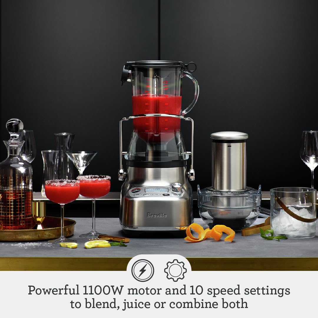 Foto 3 pulgar | Licuadora Y Exprimidor Breville 3x Bluicer Pro Bjb815bss 1.5l - Venta Internacional.
