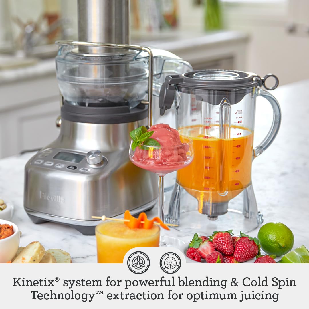 Foto 4 pulgar | Licuadora Y Exprimidor Breville 3x Bluicer Pro Bjb815bss 1.5l - Venta Internacional.